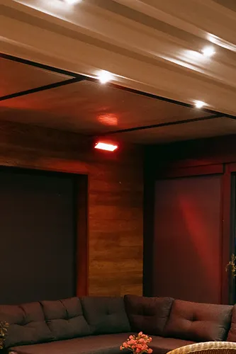 carport akcesoria promienniki oświetlenie