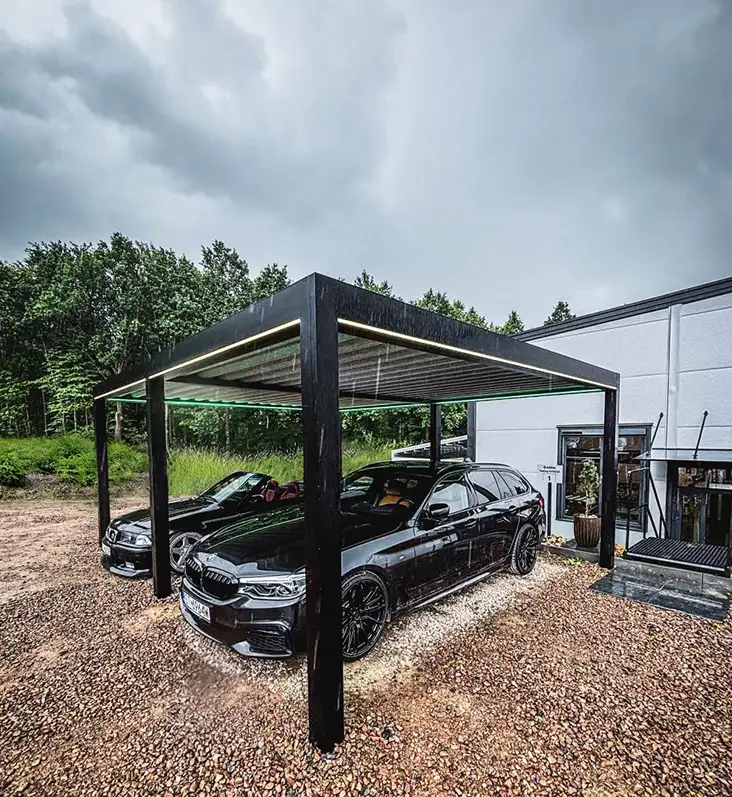 carport - opcje montażu